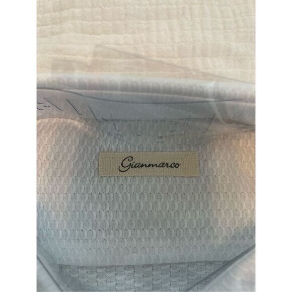 Gianmarco Men's Casual Button Down Shirt Camiceria Artigianale NEW NWT - Picture 3 of 5